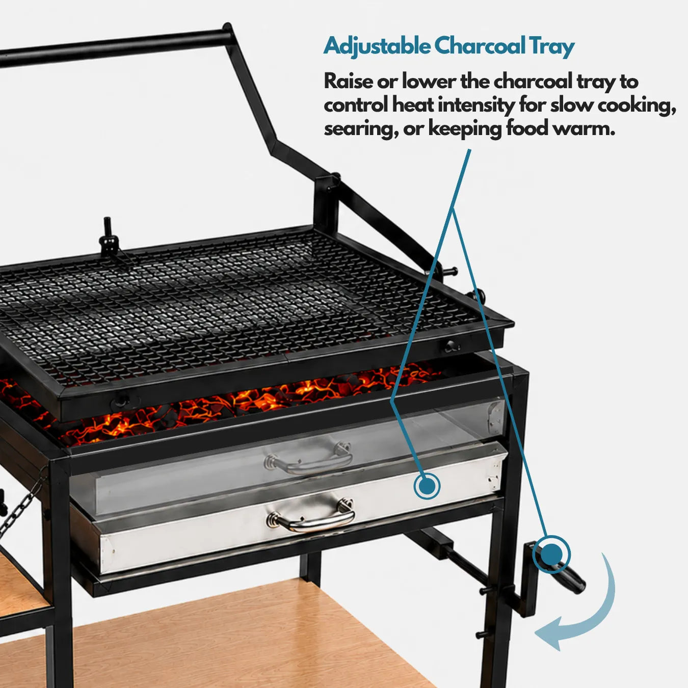 Microtone Rotating BBQ Station