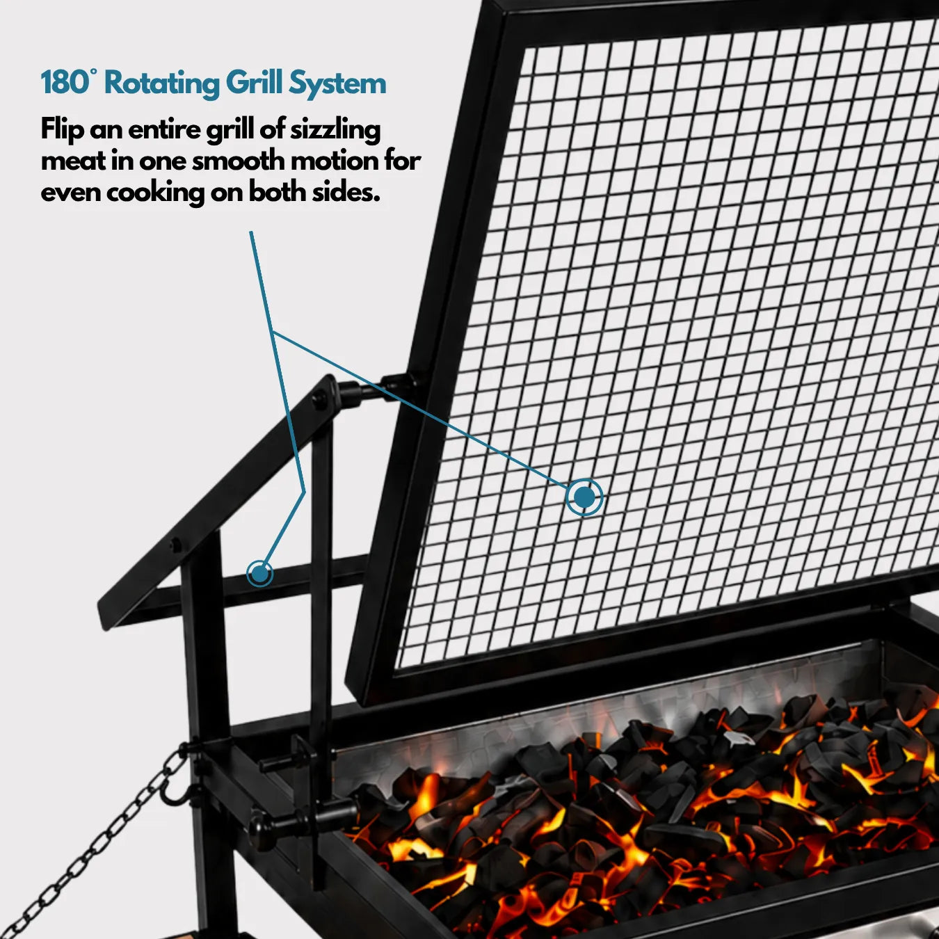 Microtone Rotating BBQ Station