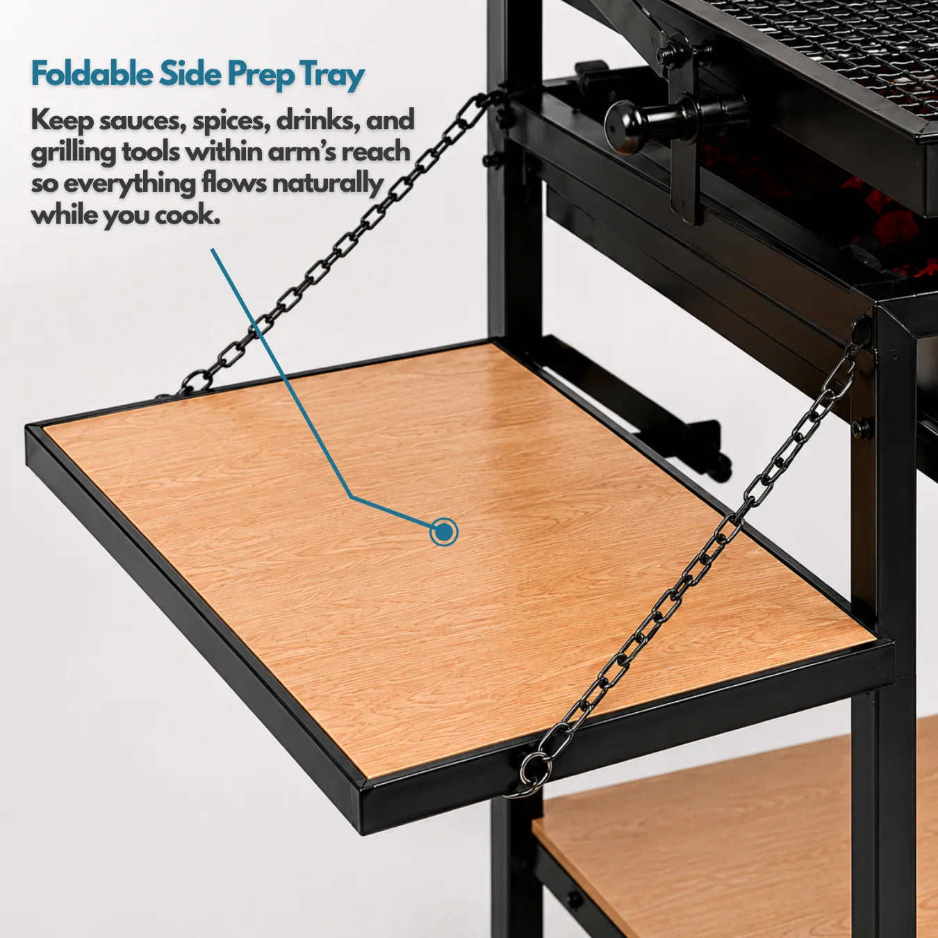 Microtone Rotating BBQ Station