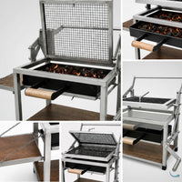Microtone Rotating BBQ Station