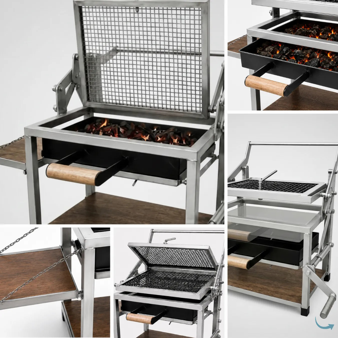 Microtone Rotating BBQ Station