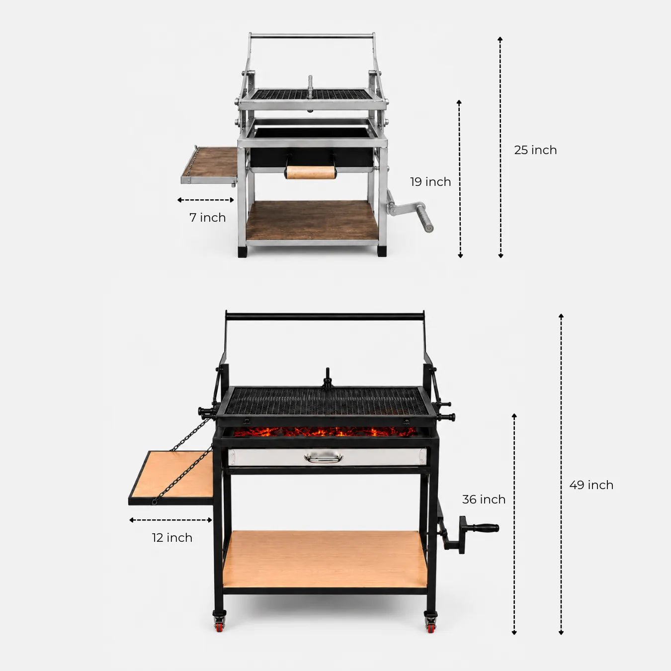 Microtone Rotating BBQ Station