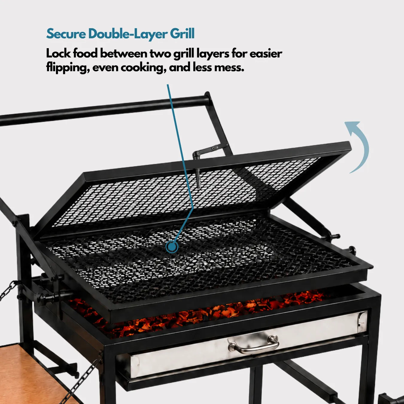 Microtone Rotating BBQ Station