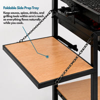 Microtone Rotating BBQ Station